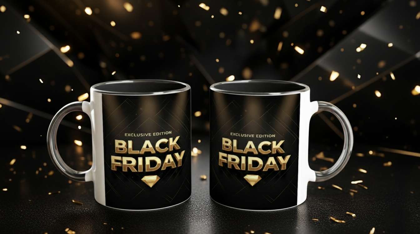 ✨ La Taza Oficial del Imperio del Café – ¡Edición Black Friday! ⚡🖤☕” ✨