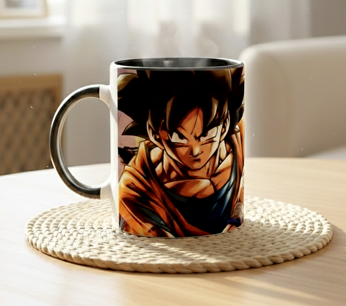 🏆✨ ¡Despierta tu poder cada mañana con la Taza de Goku! ✨🏆
