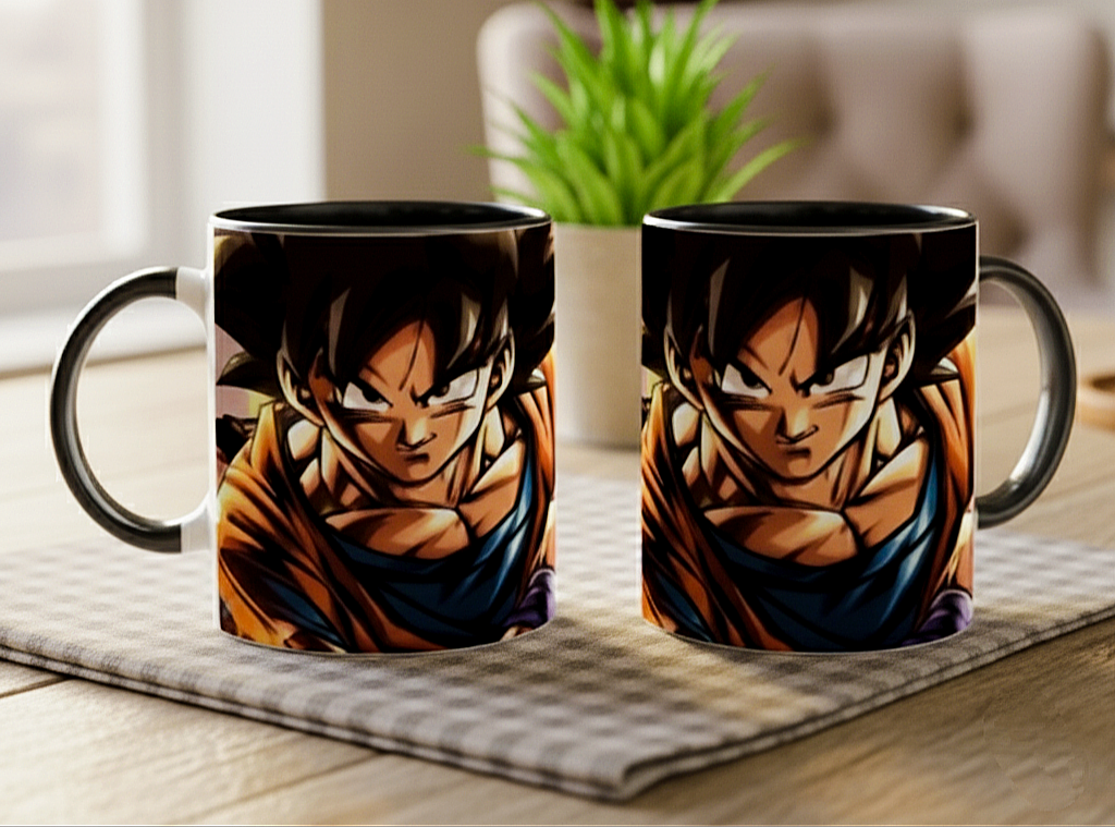 🏆✨ ¡Despierta tu poder cada mañana con la Taza de Goku! ✨🏆