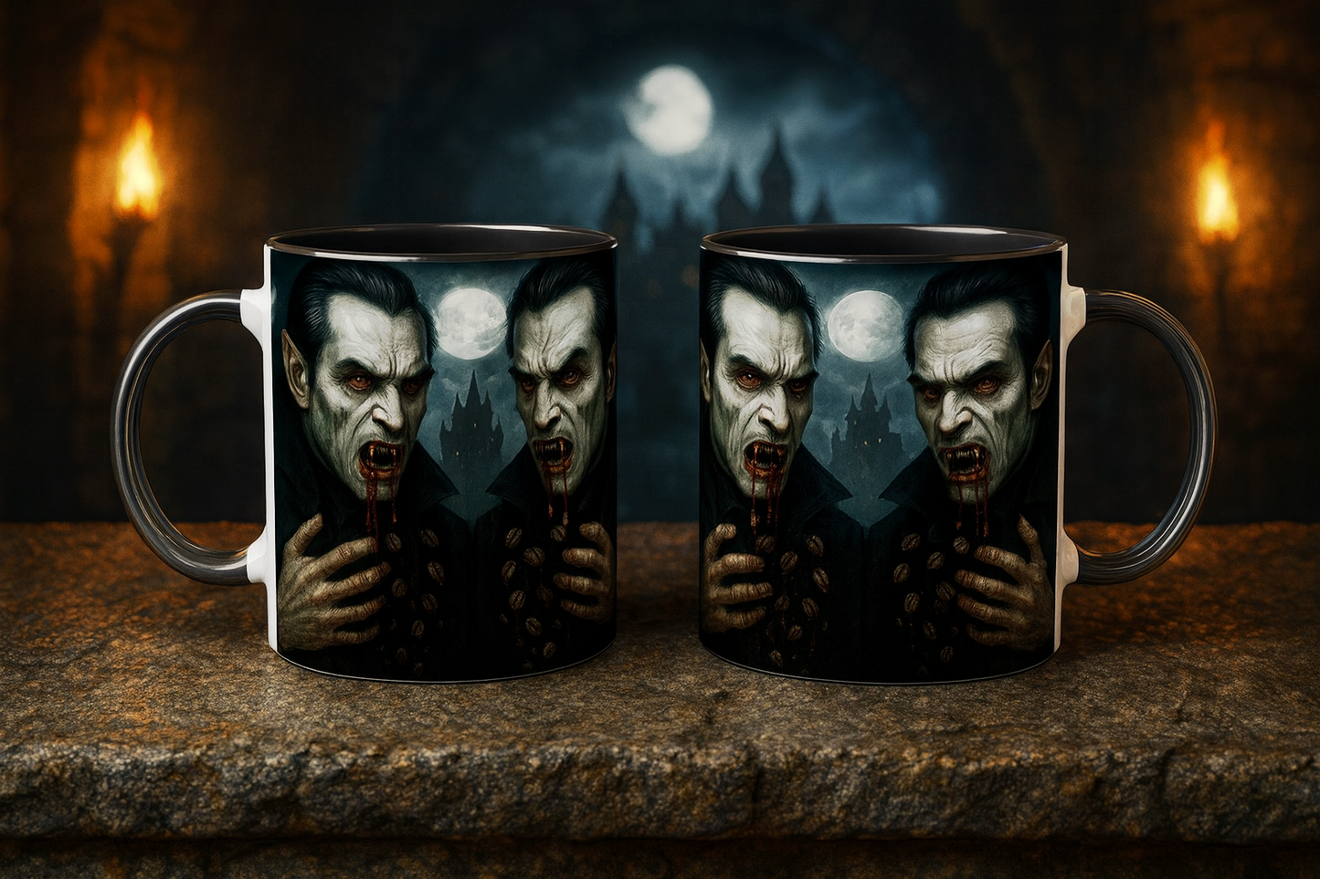 Taza Vampiro – Halloween 2025 ☕🧛♂️ 🎃