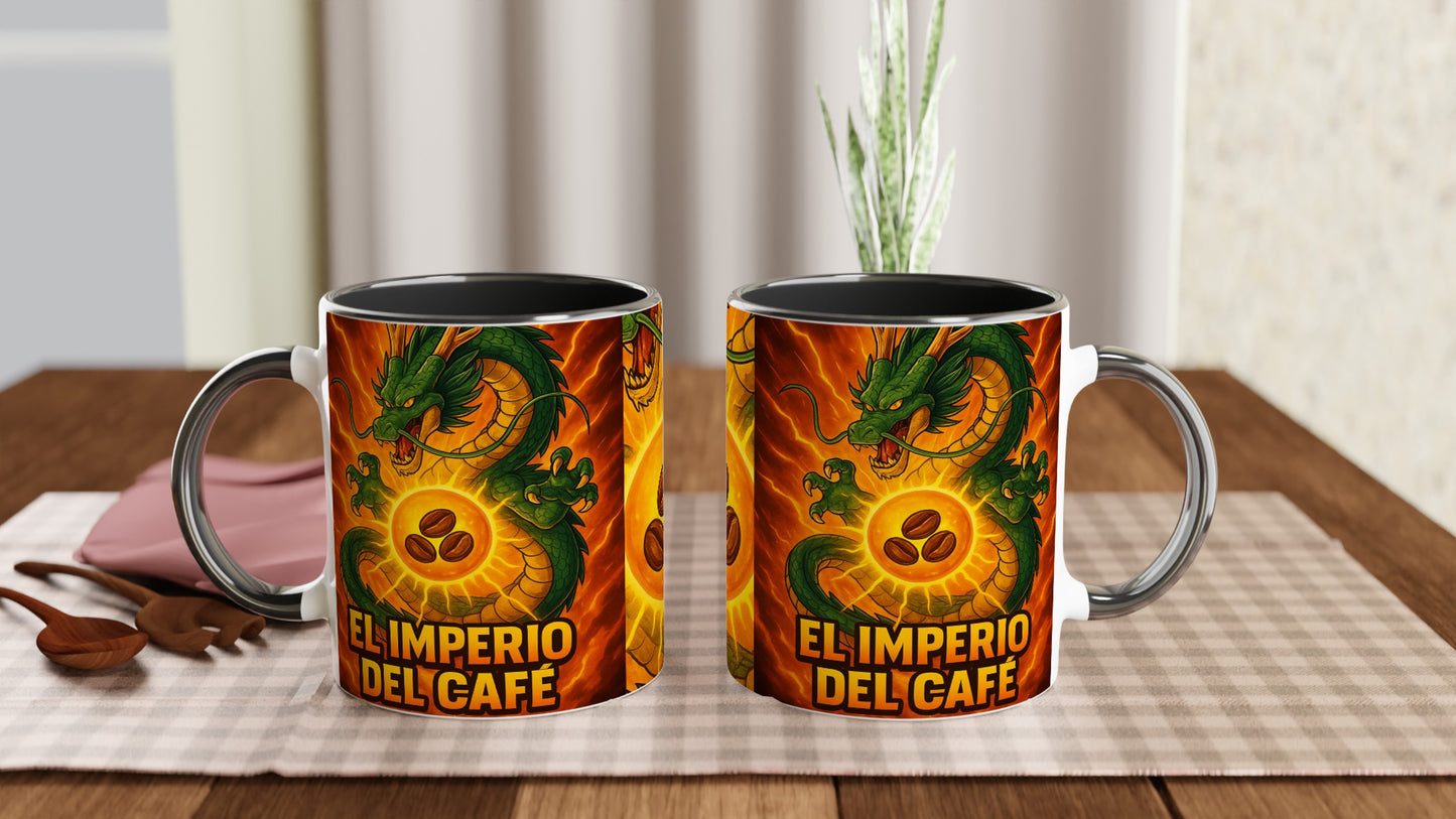 🐉 Taza Shenron del Imperio del Café – Despierta el Poder del Dragón ☕⚡
