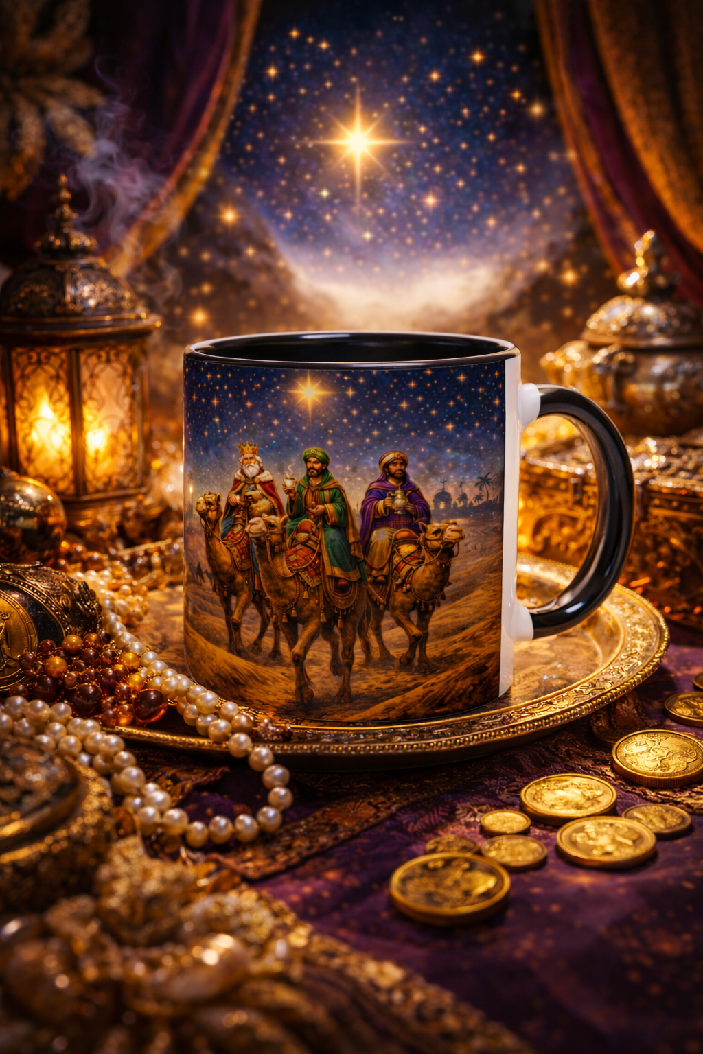 ☕✨Taza Reyes Magos – Edición Especial | El Café Más Mágico del Año 🎁👑
