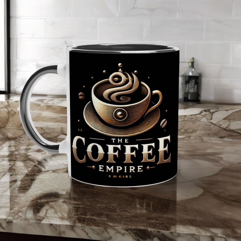 ✨ Premium Mug "The Coffee Empire" – Elegance and Passion for Coffee ☕