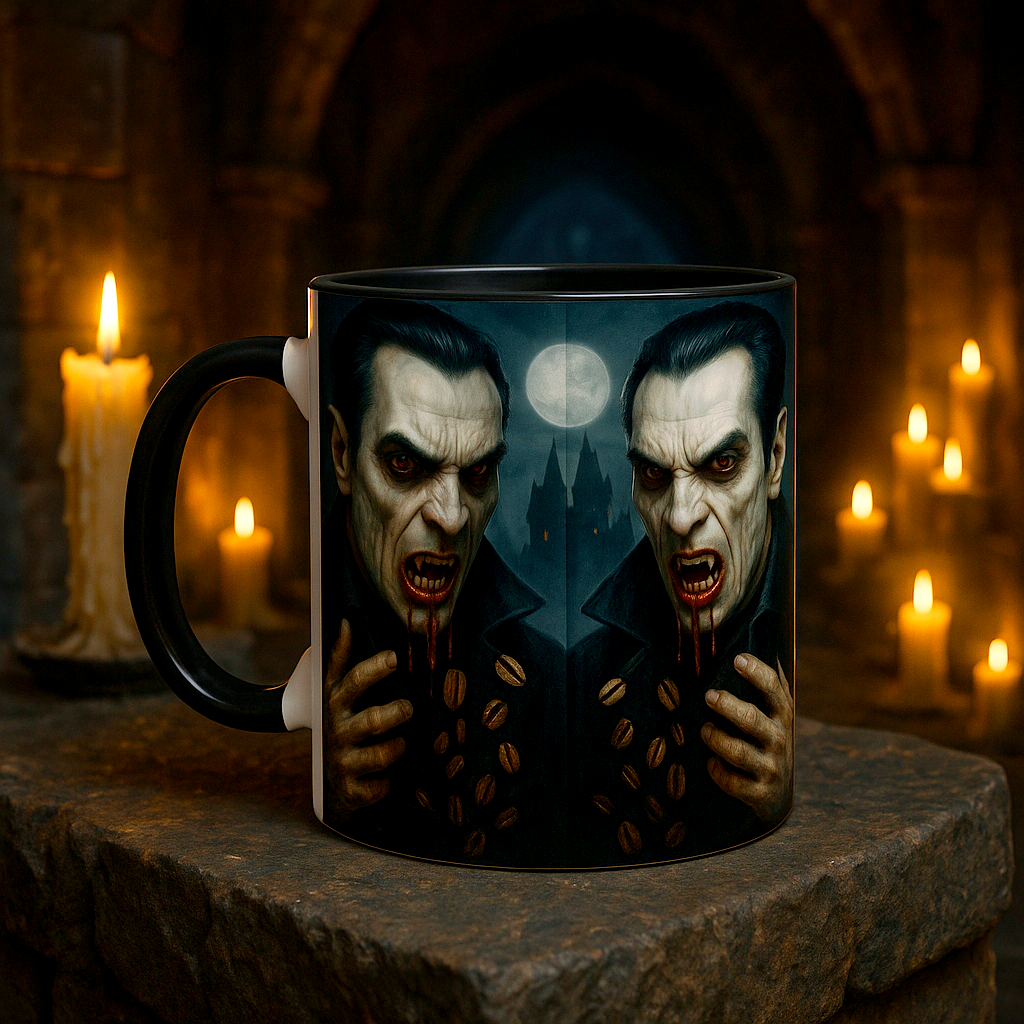 Taza Vampiro – Halloween 2025 ☕🧛‍♂️ 🎃