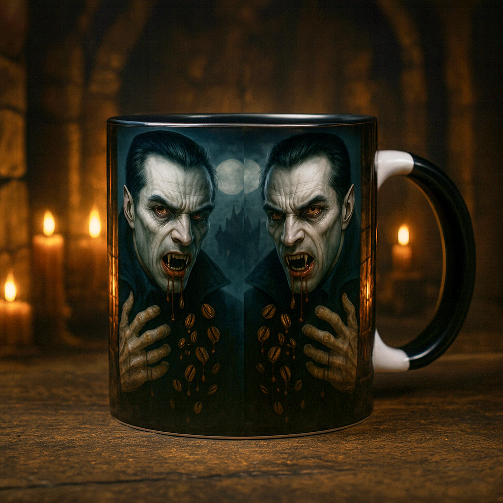 Taza Vampiro – Halloween 2025 ☕🧛‍♂️ 🎃