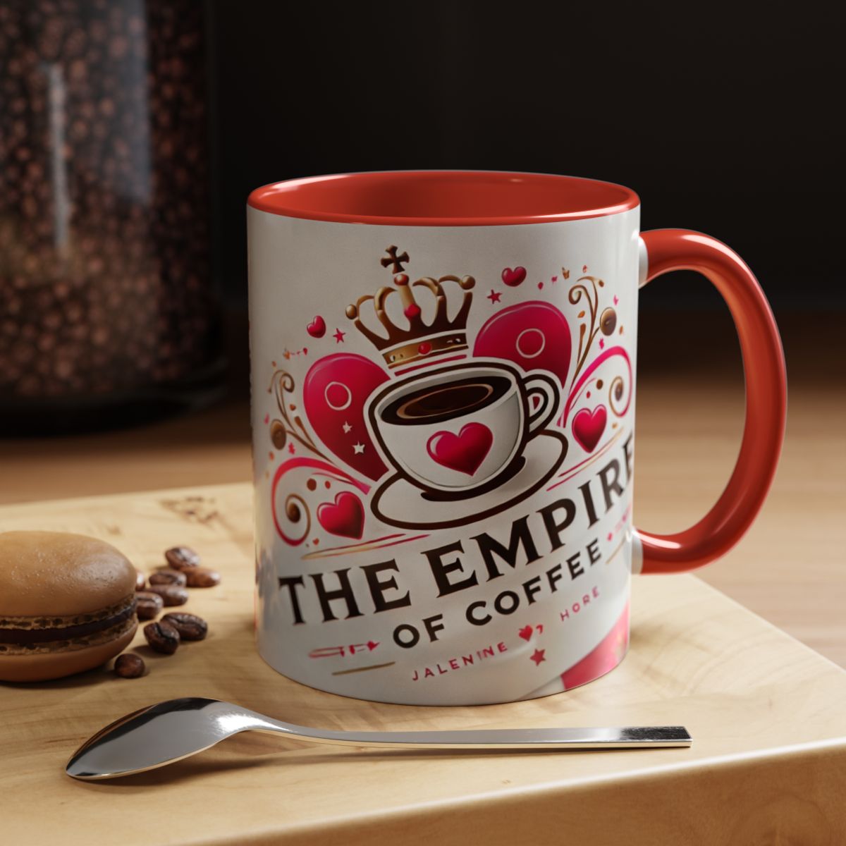 💖 Taza Reino de Amor y Café 💖