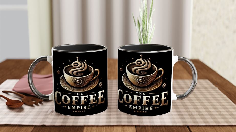 ✨ Premium Mug "The Coffee Empire" – Elegance and Passion for Coffee ☕