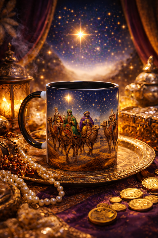 ☕✨Taza Reyes Magos – Edición Especial | El Café Más Mágico del Año 🎁👑